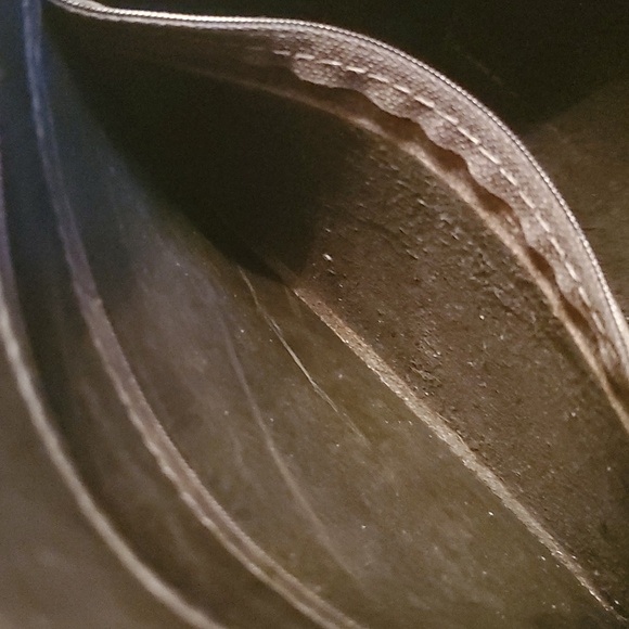 Village Tannery Bag Designs By Sevestet NY Black Leather Tote Shoulder Bag - Picture 7 of 13